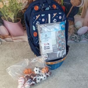 🛝 Kids Sports Backpack Easter Basket